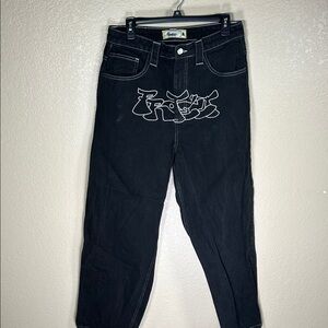 Protect Black Jeans with Graphic Design